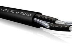 Cablu Boxe Viablue SC-2 Silver, Cupru OFC 5N, Placat Argint, 1 Metru